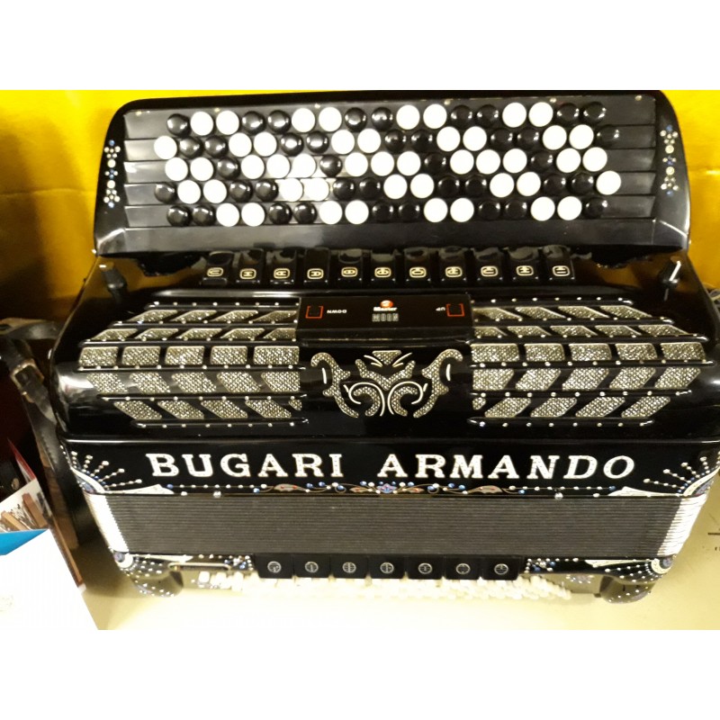 Bugari Armando 5 Row Midi Chromatic accordion 87/120 bass Used Bugari Armando 5 Row Midi Chromatic accordion 87/120 bass Used