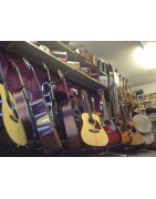 A range of stringed  instruments