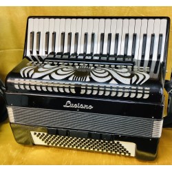 Luciano 41 Key 120 Bass Musette 4 Voice Piano Accordion Used