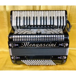 Mengascini Midi Piano Accordion 4 voice 37/96 Musette Used
