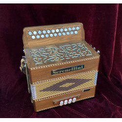 Serenellini Deluxe B/C Button accordion Used