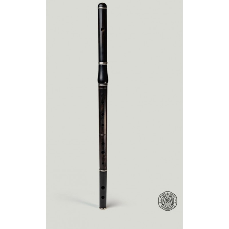 McNeela African Blackwood Irish Traditional D Flute Used