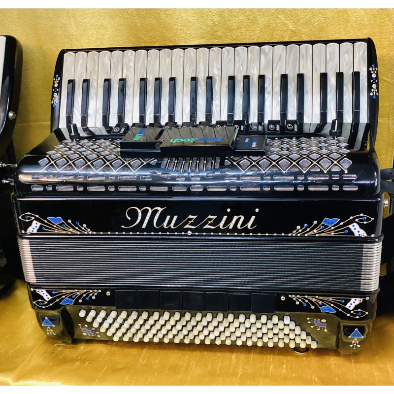 Muzzini 120 Bass Musette Midi 4 Voice Immaculate Used