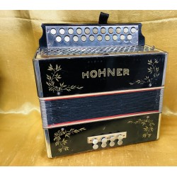 Hohner C/Cs 21 Button Accordion Used