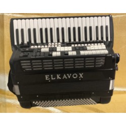 Elkavox 83 4 Voice Reeds and Electric Piano Accordion 41Key 120 Bass Used
