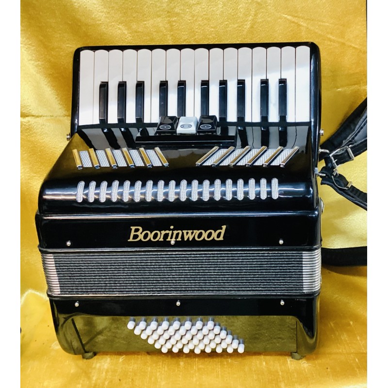 Boorinwood 26 key 48 bass Piano Accordion Used