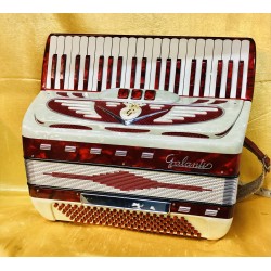 Galanti Featherweight 320 Italian Compact 120 bass 2 voice 41 key Piano Accordion Used