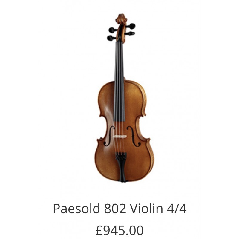 ヴァイオリン　paesold 展示ヴァイオリン紹介】USED Roderich Paesold(ローデリヒ