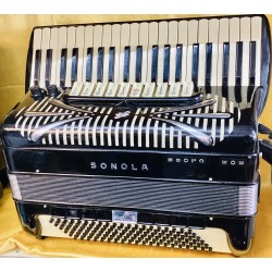 Sonola SS20 IV Voice 41/120 Double Octave Piano Accordion Used