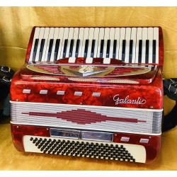 Galanti Italian 41 Key 3 Voice Piano Accordion Used