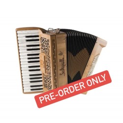 New Saltarelle Clifden Piano Accordion 60 bass 2 voice