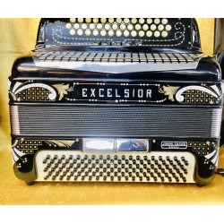 Shand Excelsior 4 Voice 3 Row B/C/C# Accordion 37/80 bass Accordion Used