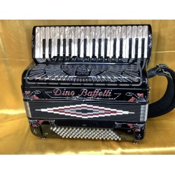 New Dino Baffetti 34 Key 96 Bass 4 voice Musette (badged Clinkscale) Piano Accordion Used