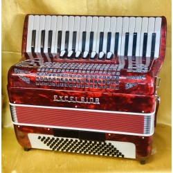 Excelsior 96 Bass 3 voice Piano Accordion Used