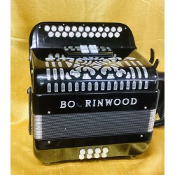 Boorinwood B/C Italian 4 voice 2 Row Acordion Used