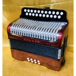 Hohner Erica C/F 21 Button Accordion Used