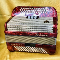 Hohner Gaelic IV 3 Row B/C/C# Accordion Used