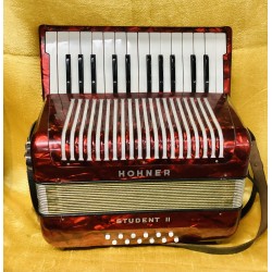 Hohner Student 11 Compact 26 key 12 Bass  Accordion Used