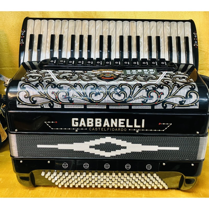 Gabbanelli 120 Bass Midi Double Cassotto 4 voice Scottish Musette Accordion Used Gabbanelli 120 Bass Midi Double Cassotto 4 voice Scottish Musette Accordion Used