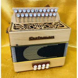 New Lilly B/C Maple Castagnari Button Accordion