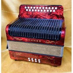 Hohner Corso C/C# 3 Voice Button Accordion Used