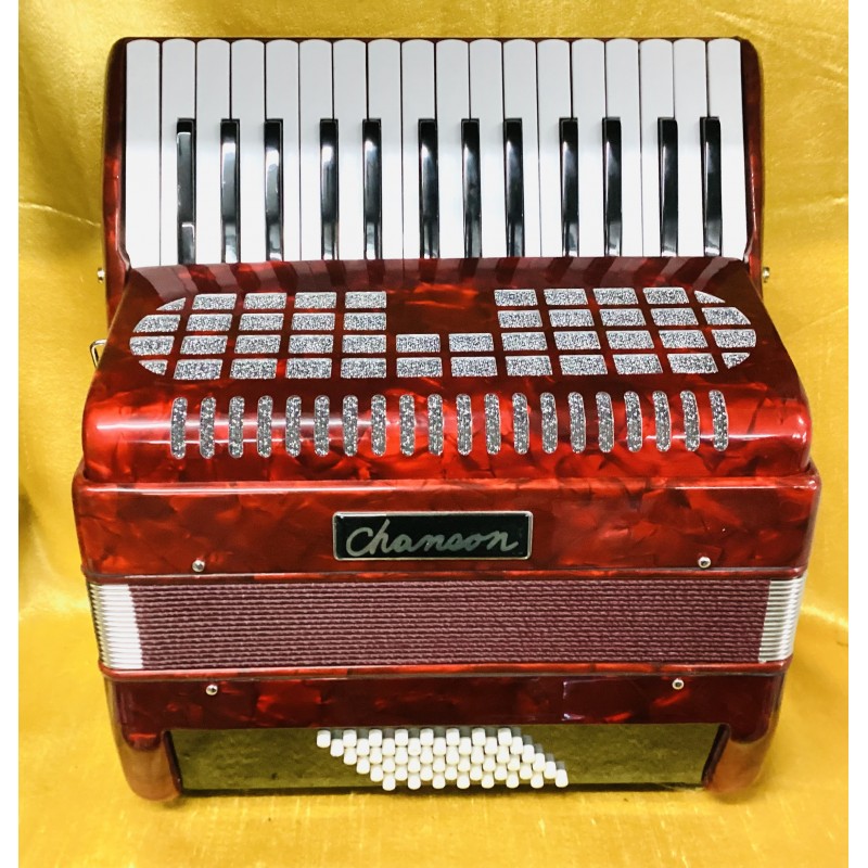 New Chanson 30 Key 48 Bass Accordion