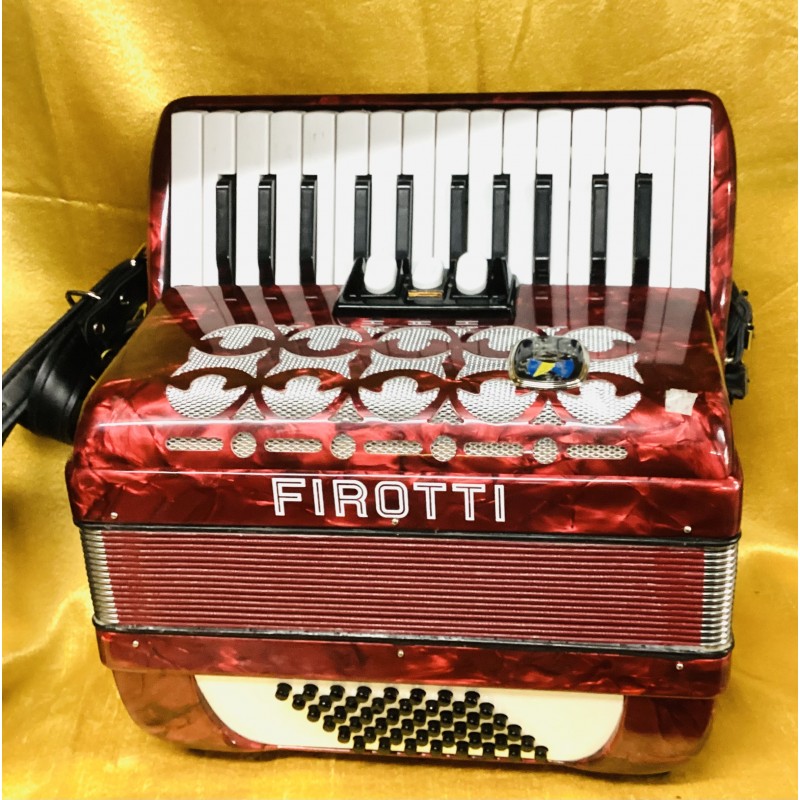 Firotti 26 key 48 Bass Compact Accordion Used