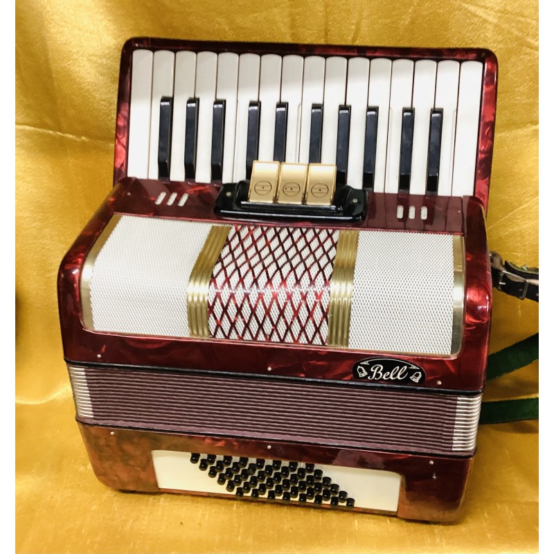 Bell Galotta 26 Key 48 Bass Accordion German Made Used