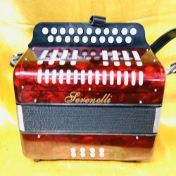 Serenelli B/C 2 voice Irish Style Button Accordion Used