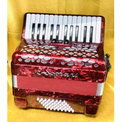 E Soprani 26 key 48 bass 2 Voice Piano Accordion Used