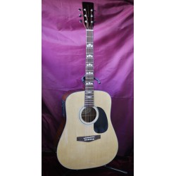 Boorinwood FAW812EQ Dreadnought Acoustic Guitar Natural