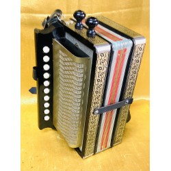 Hohner HA112A 2 Stop Scottish/Cajun Melodeon key A Used