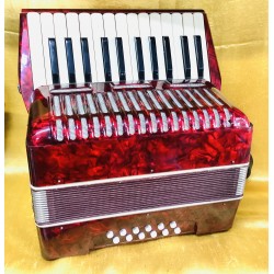 Weltmeister 25 key 12 Bass Piano Accordion Used