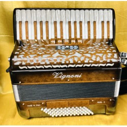 Vignoni 34/72 bass Midi and Mics Ravel II 3 Voice Immaculate Used