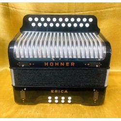 Hohner Erica B/C Button Accordion Used