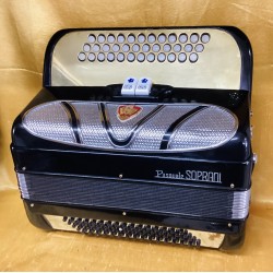 Pasquale Soprani 3 Row B/C/C sharp Accordion 36/80 Bass Used