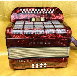Hohner B/C Gaelic IV  Red 4...