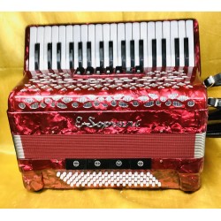 E Soprani 37key 96 bass 3 Voice Musette Piano Accordion Used