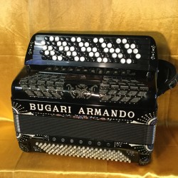 Bugari Armando 5 Row Midi Chromatic accordion 87/120 bass Used