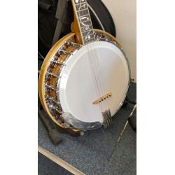 Hand Made Professional Model 19 Fret Irish Tenor Banjo Used