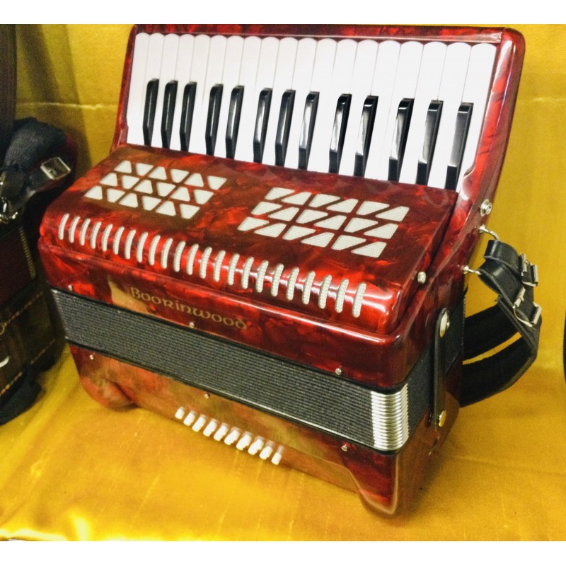Boorinwood 32 key 24 bass Piano Accordion Used Boorinwood 32 key 24 bass Piano Accordion Used