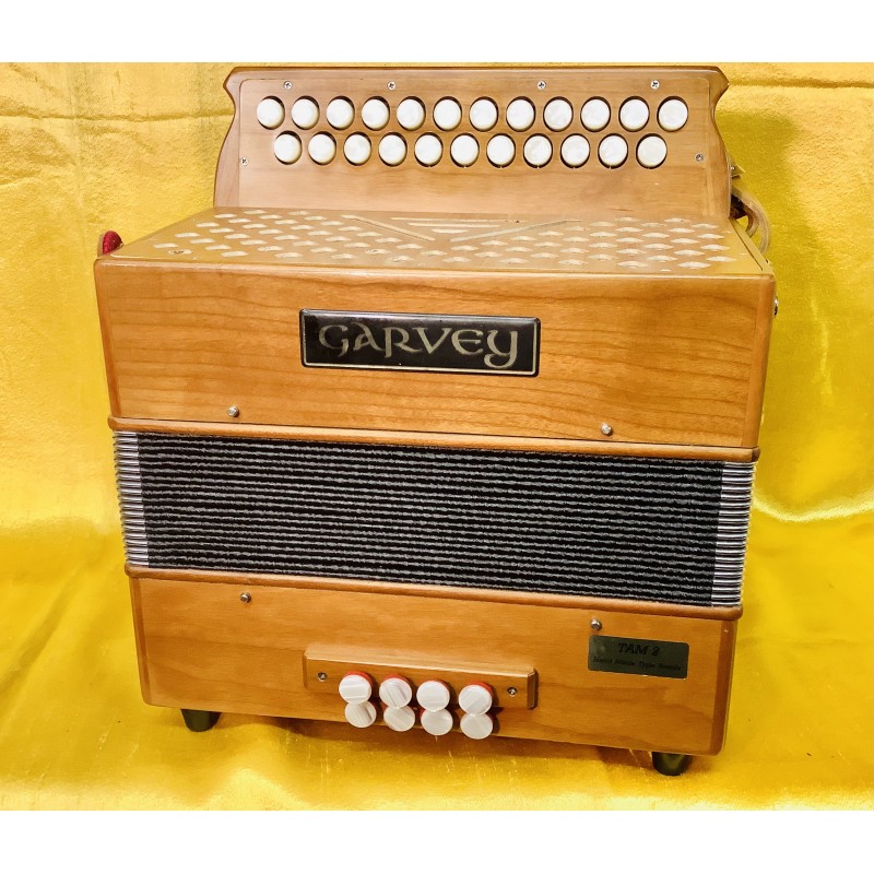 Garvey TAM2 Midi B/C Irish Style Button Accordion Used