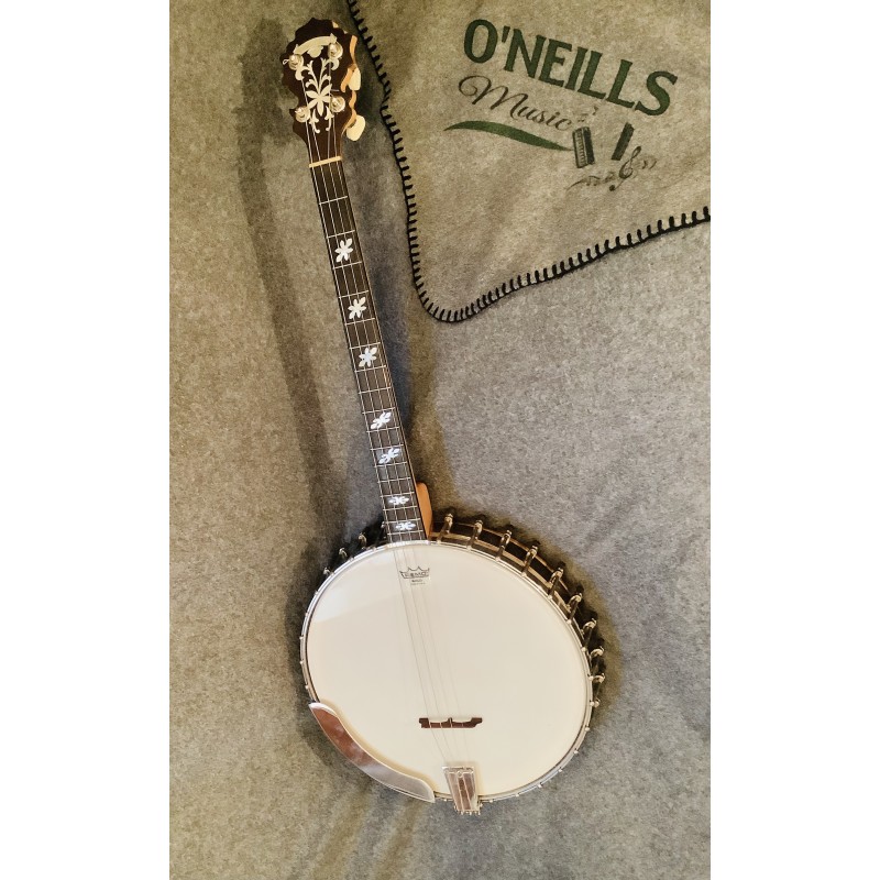 Langstile III 1920s USA 17 Fret Irish Tuned Tenor Banjo in case Used