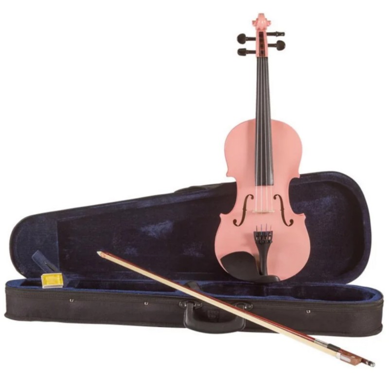 Koda Pink 3/4 Size Violin Outfit