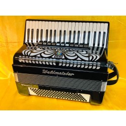 Weltmeister Caprice Musette 41 key 120 bass Piano Accordion Used