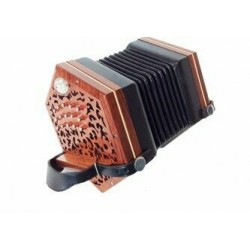 New Vintage Anglo Concertina G/C 30 button Rosewood Jeffries Layout