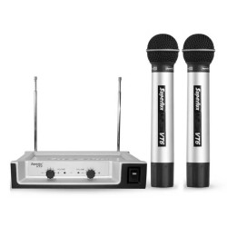 Superlux VT9 Wireless Microphone System and Carry Case