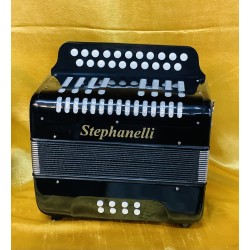 Stephenelli D/G 2 Voice Button Accordion Used