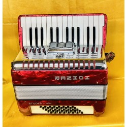 Hohner Student IVN 26 Key 40 Bass Tremolo 2 Voice Used