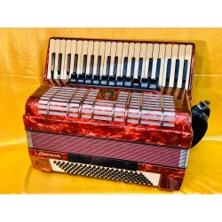 Weltmeister 41 Key 120 Bass Musette 4 Voice Piano Accordion Used